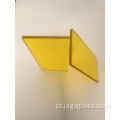 Filtros ópticos de vidro amarelo JB510